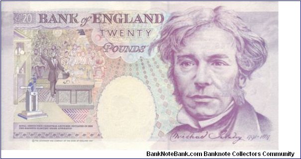 Banknote from United Kingdom year 1991
