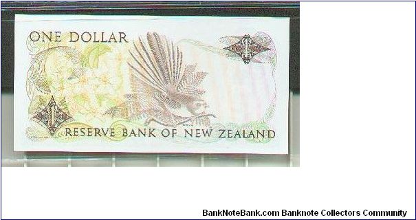 Banknote from New Zealand year 1990