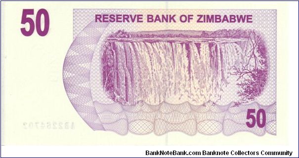 Banknote from Zimbabwe year 2006