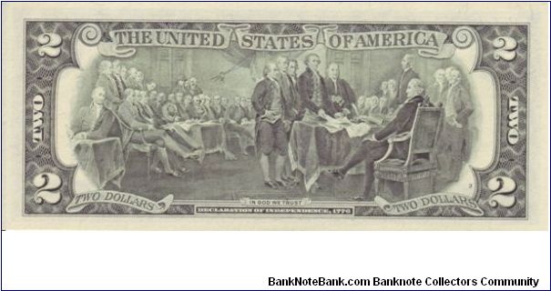 Banknote from USA year 1995