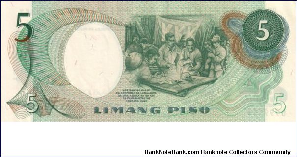 Banknote from Philippines year 1967