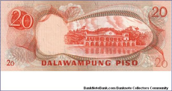 Banknote from Philippines year 1972