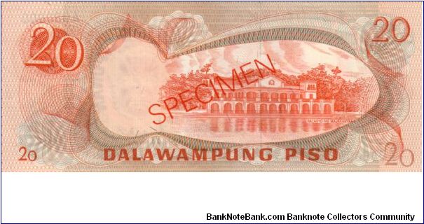 Banknote from Philippines year 1974