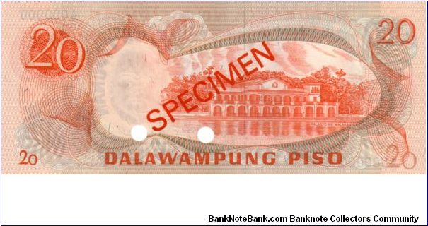 Banknote from Philippines year 1974