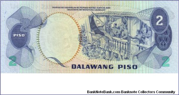 Banknote from Philippines year 1977