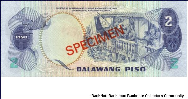 Banknote from Philippines year 1977