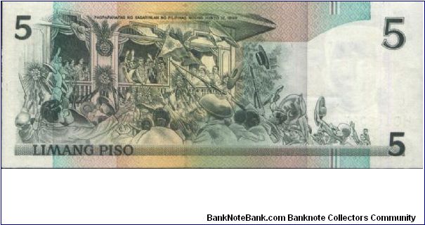 Banknote from Philippines year 1993