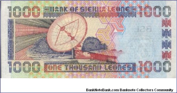 Banknote from Sierra Leone year 2002