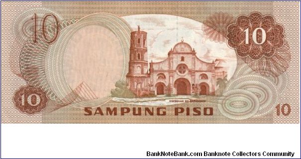 Banknote from Philippines year 1977
