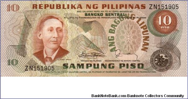 2nd A.B.L. SERIES 34d (p161c) Marcos-Fernandez ZN151905 Banknote