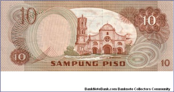 Banknote from Philippines year 1977