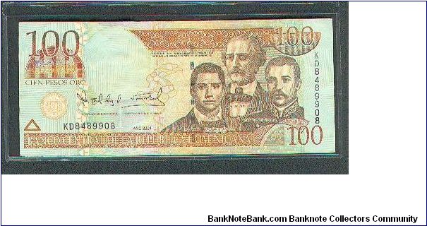 Brought back from the Dominican Republic, directly out of circulation, when a co-worker vacationed there. Banknote