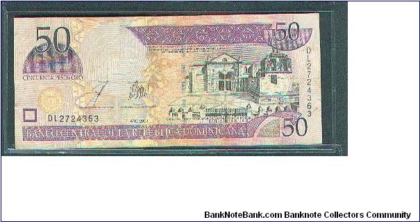 Brought back from the Dominican Republic, directly out of circulation, when a co-worker vacationed there. Banknote