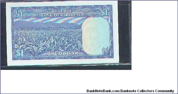 Banknote from Rhodesia year 1976