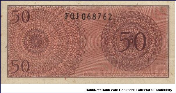 Banknote from Indonesia year 1964