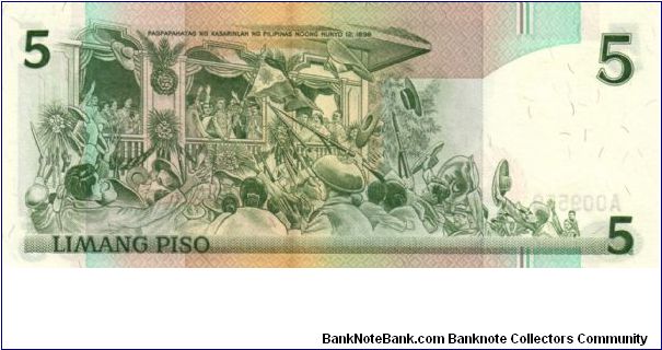 Banknote from Philippines year 1985