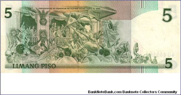 Banknote from Philippines year 1985