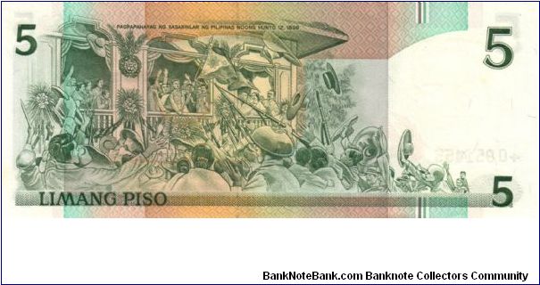 Banknote from Philippines year 1985