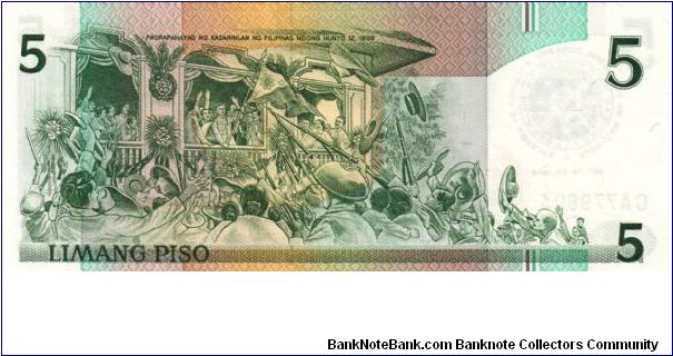 Banknote from Philippines year 1985