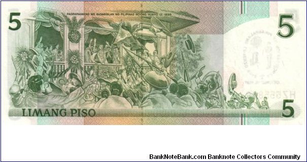 Banknote from Philippines year 1985