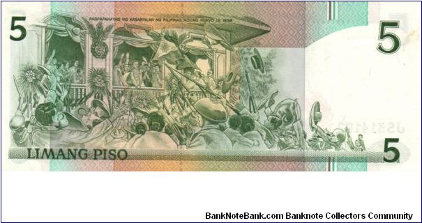Banknote from Philippines year 1985