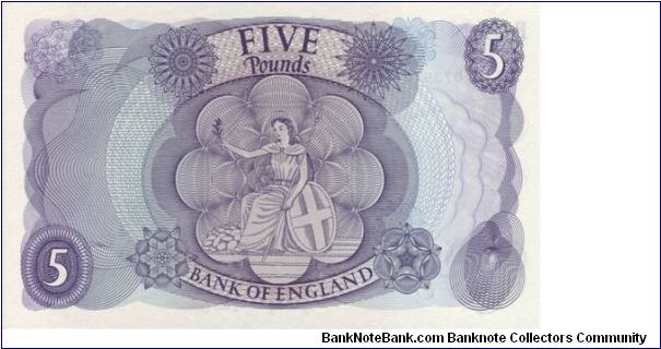 Banknote from United Kingdom year 1971