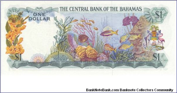 Banknote from Bahamas year 1974