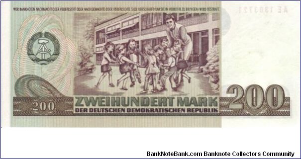 Banknote from Germany year 1985