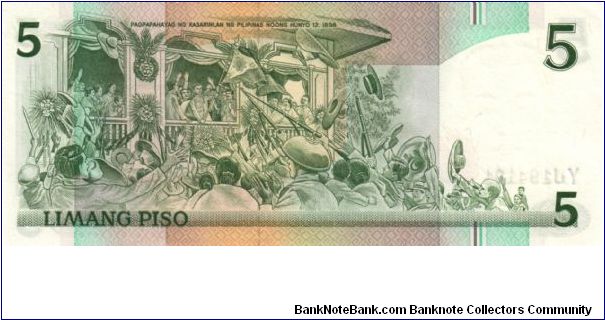 Banknote from Philippines year 1985