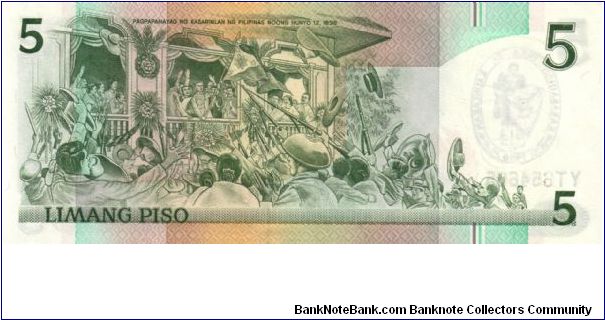 Banknote from Philippines year 1985
