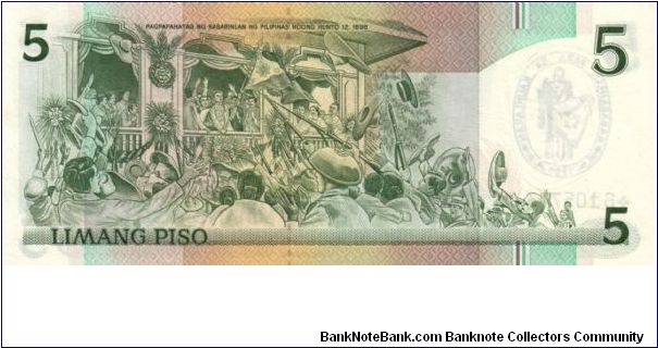 Banknote from Philippines year 1985