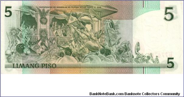 Banknote from Philippines year 1985