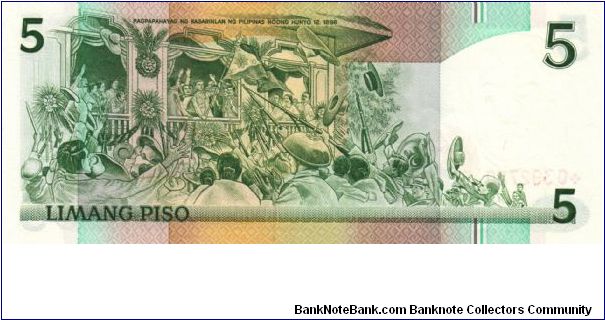 Banknote from Philippines year 1985