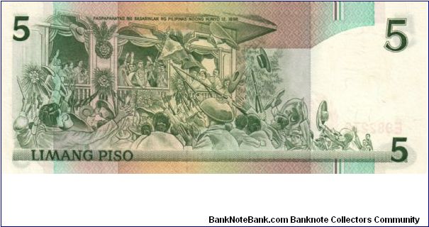Banknote from Philippines year 1985