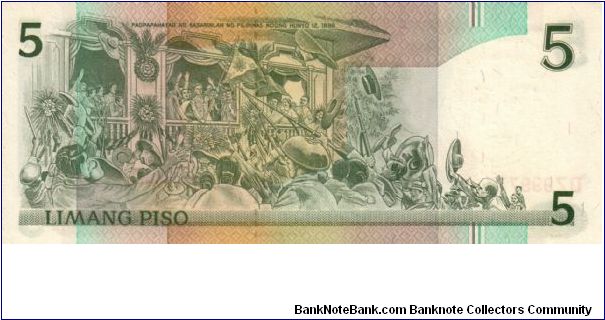 Banknote from Philippines year 1985