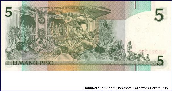 Banknote from Philippines year 1985