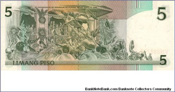 Banknote from Philippines year 1985