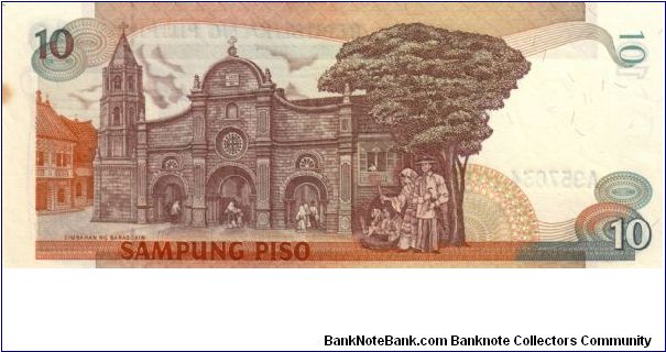 Banknote from Philippines year 1985
