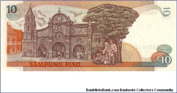Banknote from Philippines year 1985