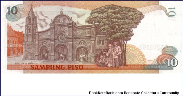 Banknote from Philippines year 1985