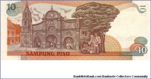 Banknote from Philippines year 1985