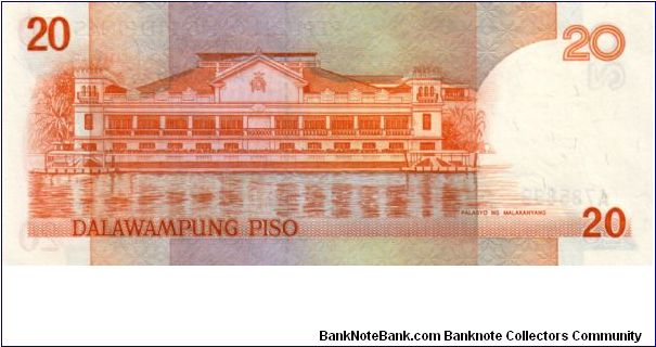 Banknote from Philippines year 1985