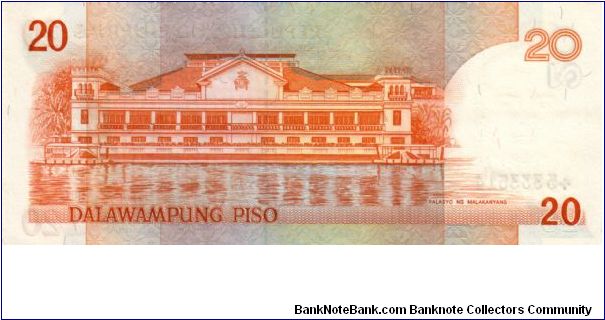 Banknote from Philippines year 1985