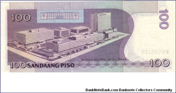 Banknote from Philippines year 1985