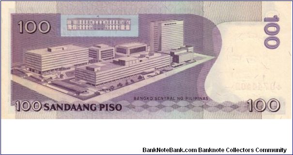 Banknote from Philippines year 1985