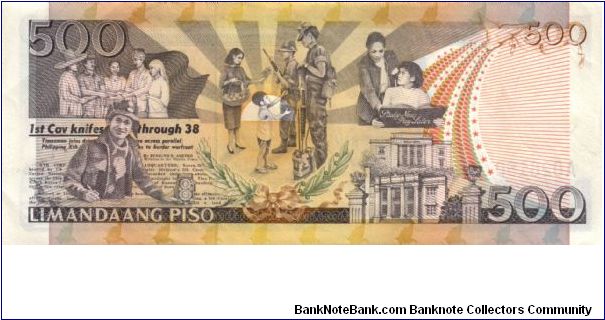 Banknote from Philippines year 1985