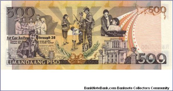 Banknote from Philippines year 1985