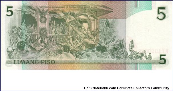 Banknote from Philippines year 1995