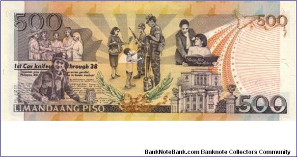 Banknote from Philippines year 1995