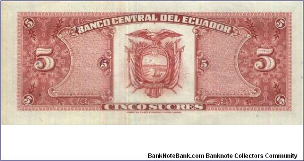 Banknote from Ecuador year 1988